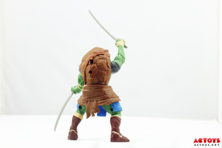 Illustration for article titled First look at the action figures of Michael Bay's TMNT